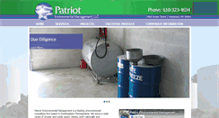 Desktop Screenshot of patriotenviro.com